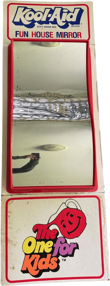 Vintage Kool Aid Fun House Mirror