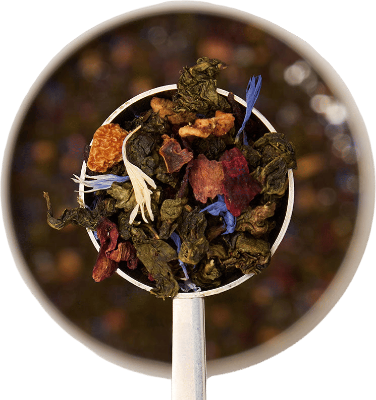 Cold brew Blackberries & Cream Oolong tea