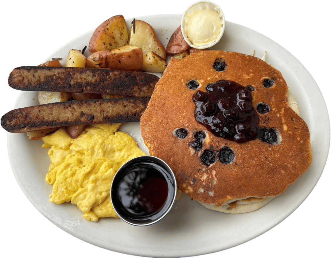 A Breakfast Plate from Millie's and Some Thoughts on Veganism (buckle up)