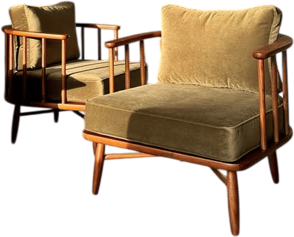 Upscale MCM Inspired Chairs