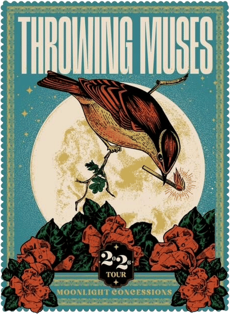 Throwing Muses 2026 US Tour Poster