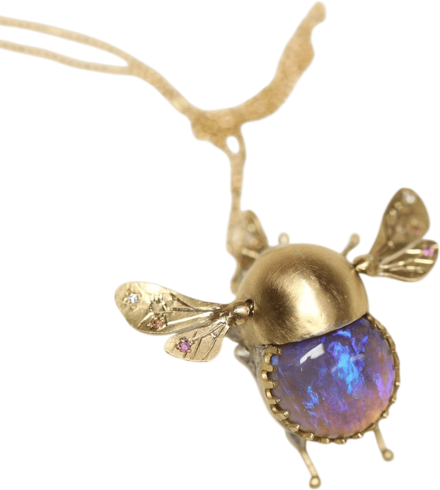 The Bumblebee hand made pendant by Blackbarc