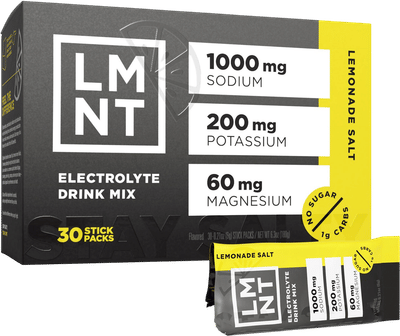 Electrolyte Drink Mix Lemonade Salt