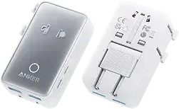 Anker Nano Travel Adapter (20W, 2 USB-C)