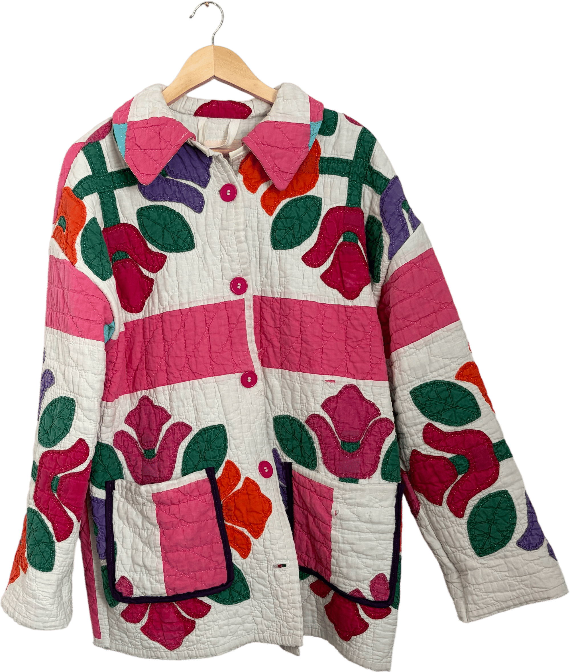 Colorful Quilted Jacket