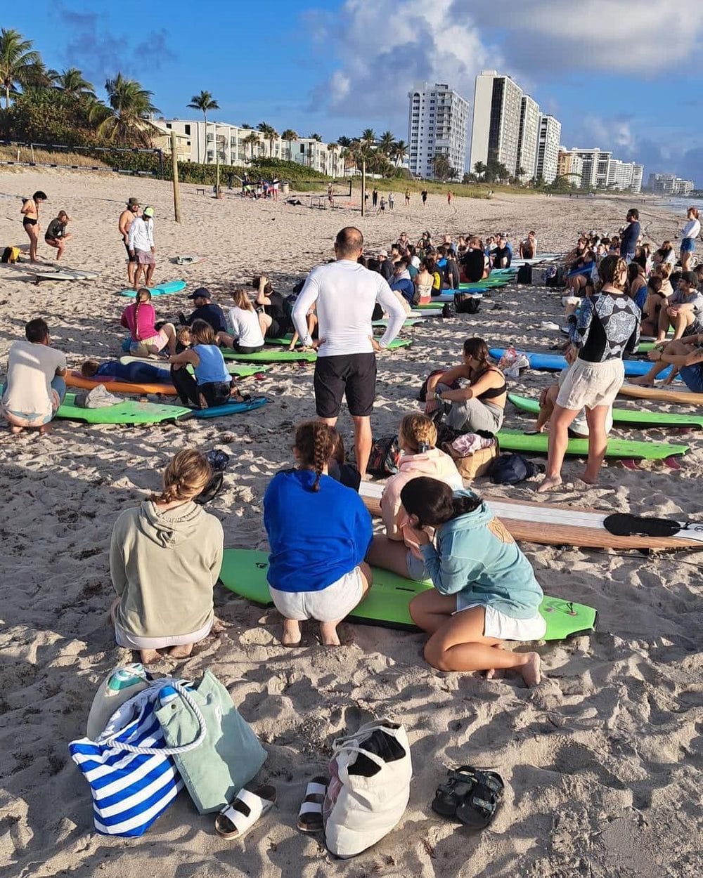 Free Surf Lesson at Deerfield Beach