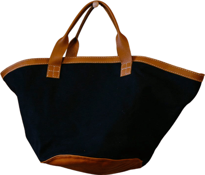 Circle Bottom Canvas Carry All
