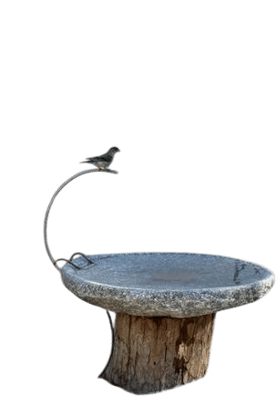 dances with stones granite birdbath