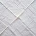 Vintage Linen Flax Tablecloth with White Embroidery
