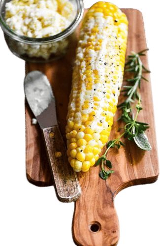 Boursin on Corn