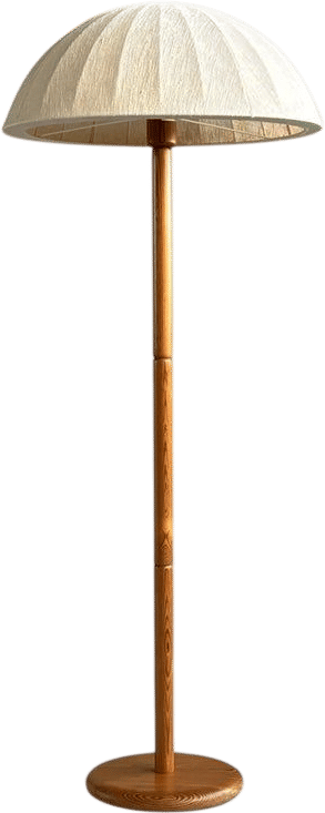 Optima Suisse Pinewood Floor Lamp