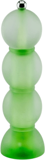 Green Frosty Bobbin Salt or Pepper Mill