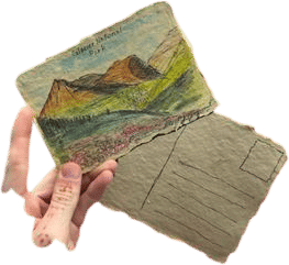 Homemade Postcards