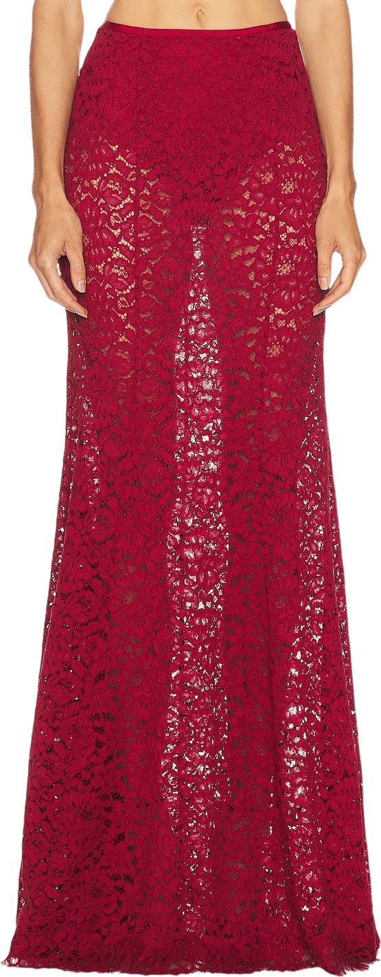 L'Academie Marianna Zelie Maxi Skirt