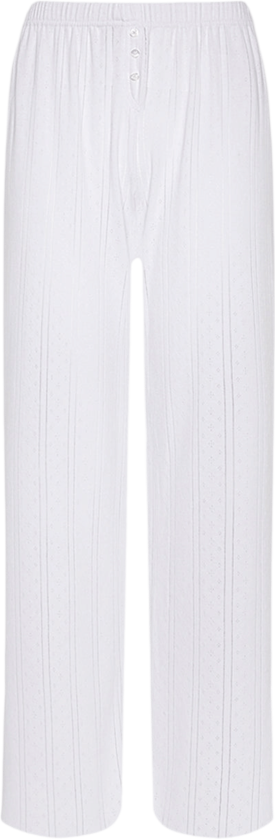 Cou Cou Intimates The Pant: White Pointelle