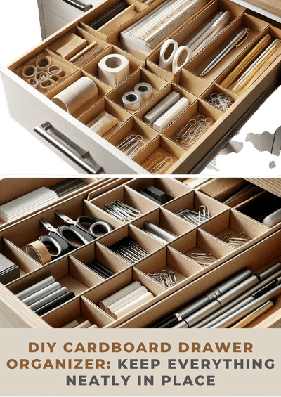 Cardboard Drawer Organizer