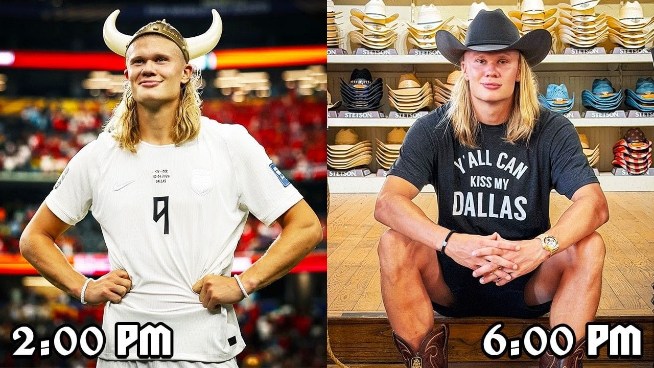 Erling Haaland Shopping for Western Wear