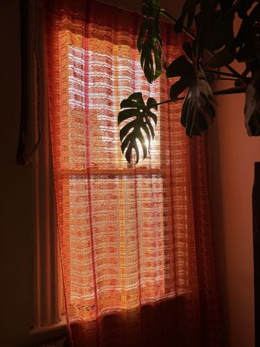 scandanavian net drapes