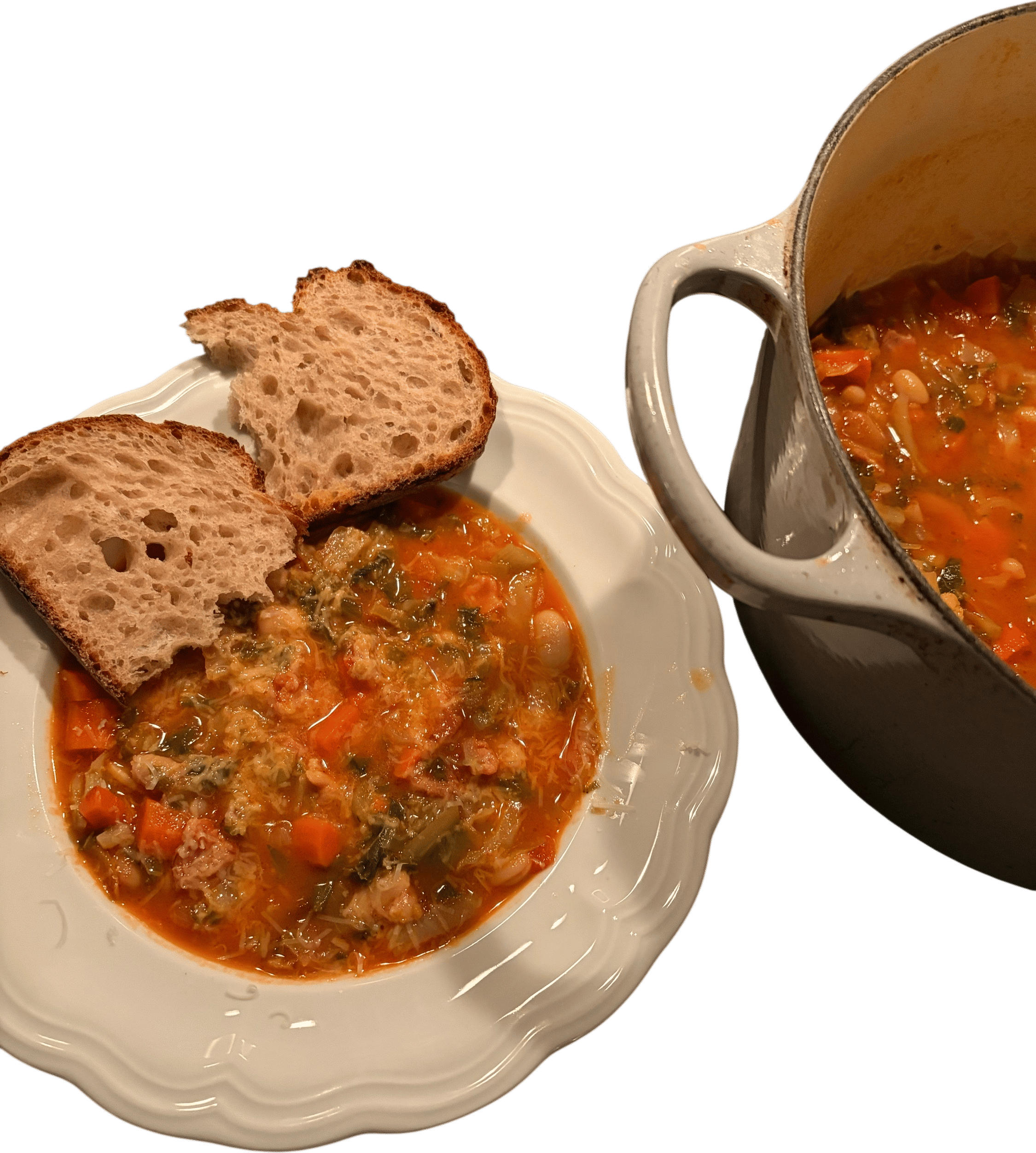 Samin’s Tuscan Bean & Kale Soup