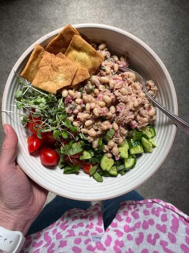 Tuna Bean Salad Bowl Recipe