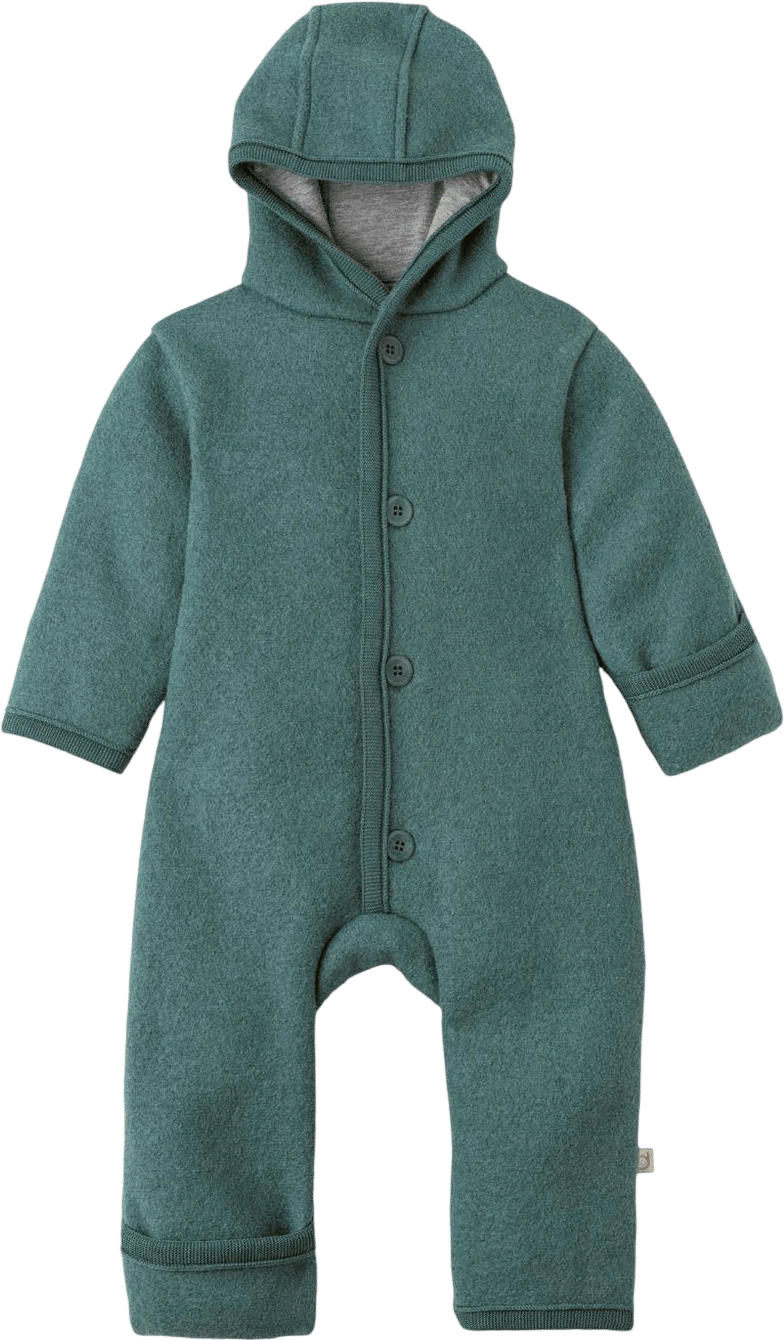 Boiled wool overall