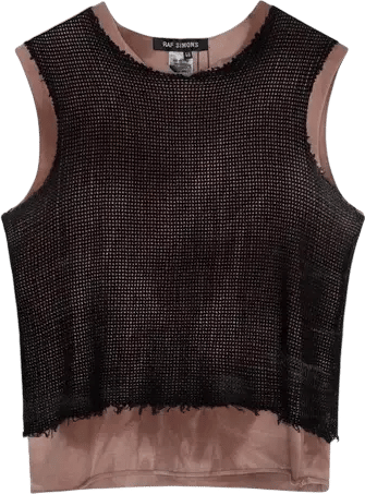 Wool vest Raf Simons Multicolour size 48 IT in Wool - 58330534