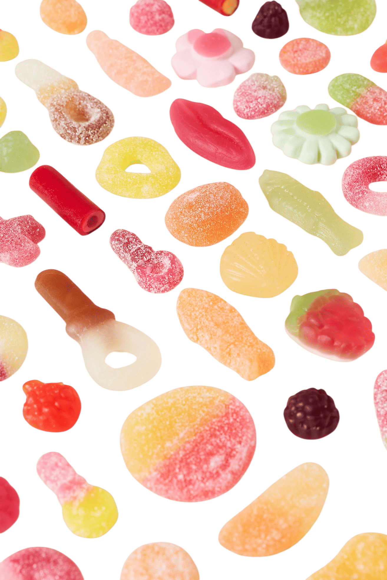 Sockerbit Swedish Candy Sour & Sweet Pouches, Set of 2