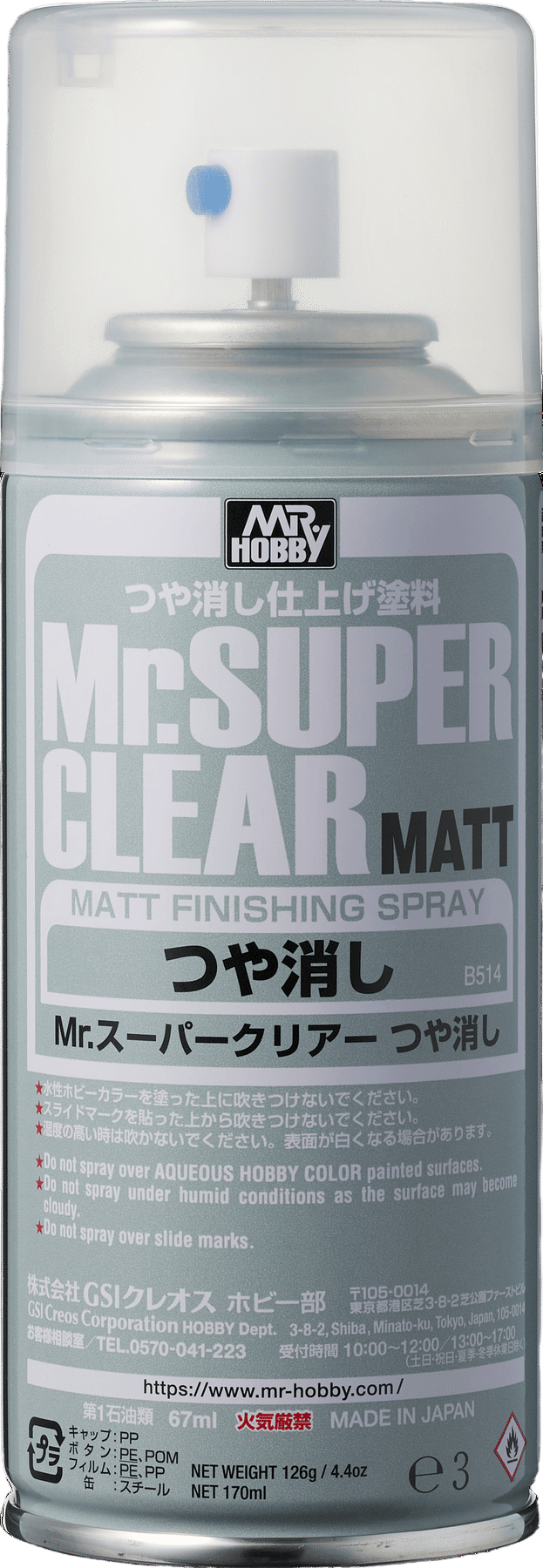 Mr. Super Clear Matte Sealant