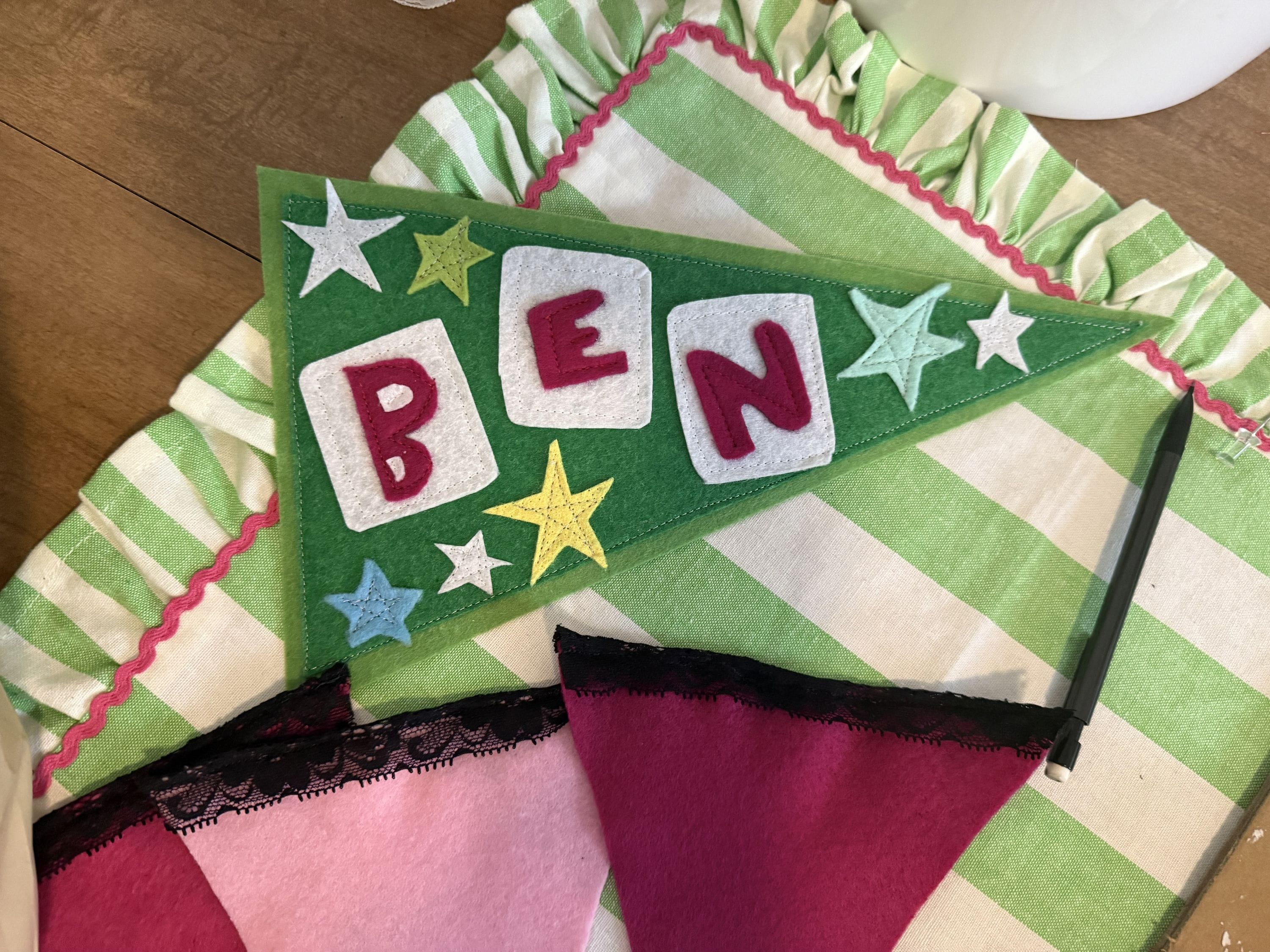 Felt Name Banners