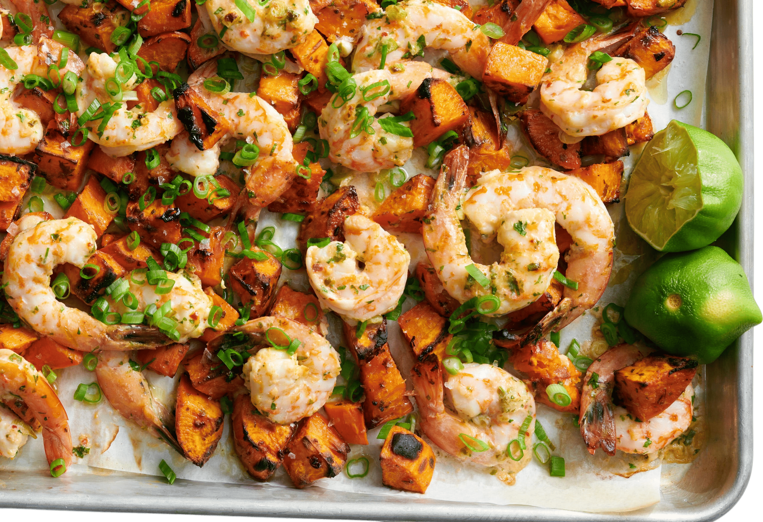 Sheet-Pan Coconut Shrimp and Sweet Potatoes | NYT