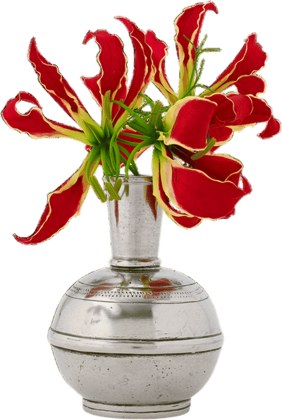 Pewter Bud Vase