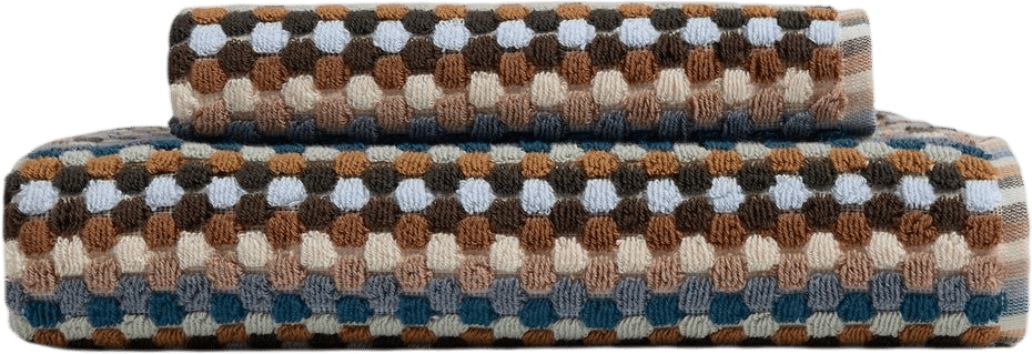 Parachute Home Organic Cotton Mosaic Towels (Multi)