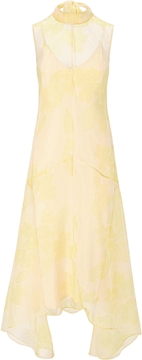 Staud Auden Dress Lemon Grove