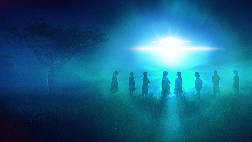Asking people if they truly believe in aliens