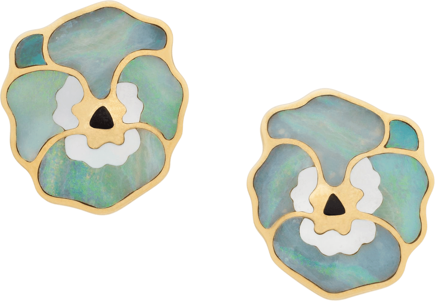 Angela Cummings Pansy Earrings