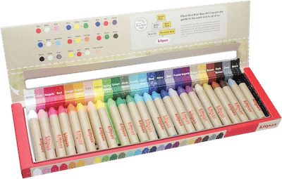 Kitpas Rice Wax Crayons