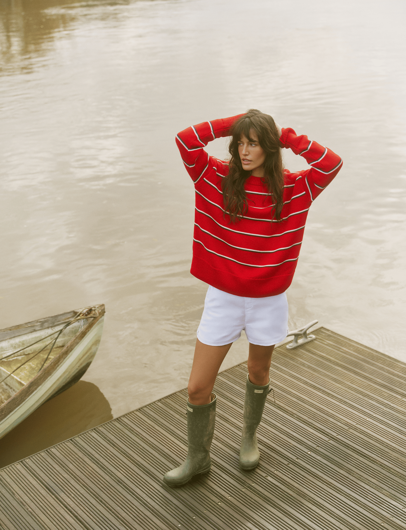 With Nothing Underneath Cornwall Jumper