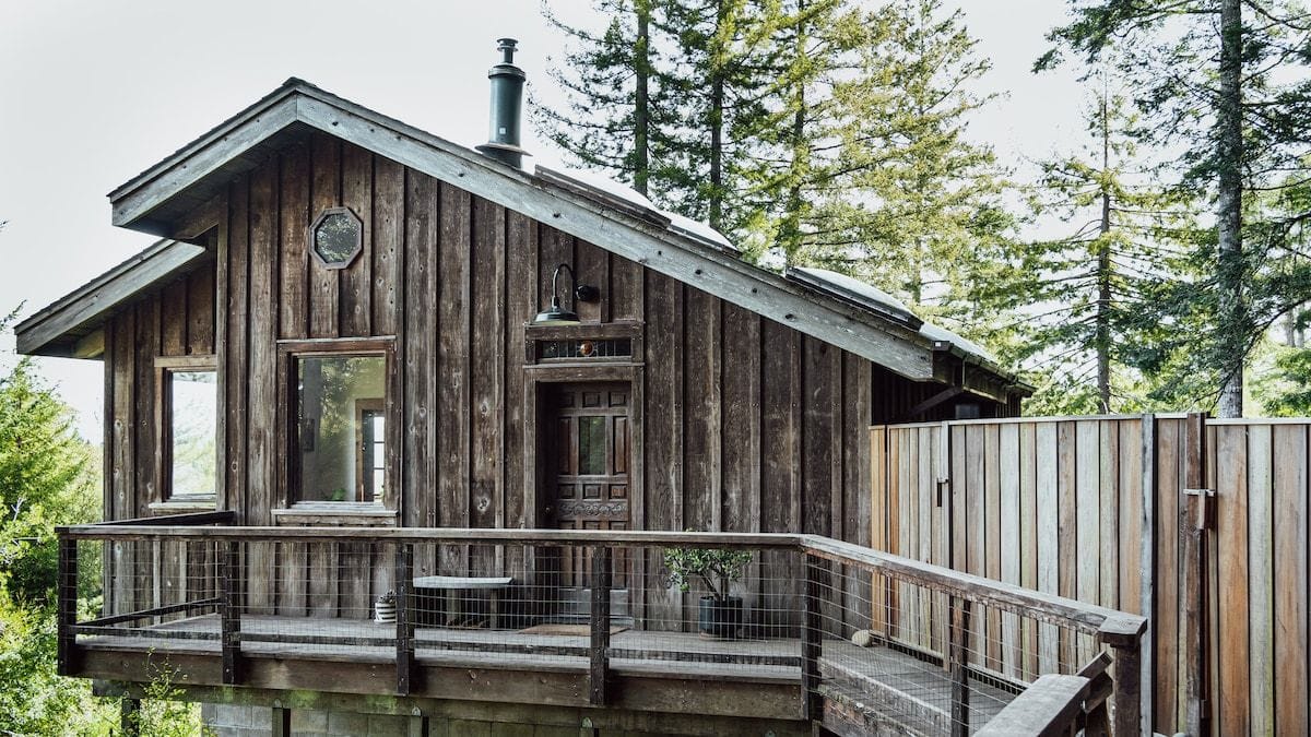 This extremely perfect cabin in Mendocino