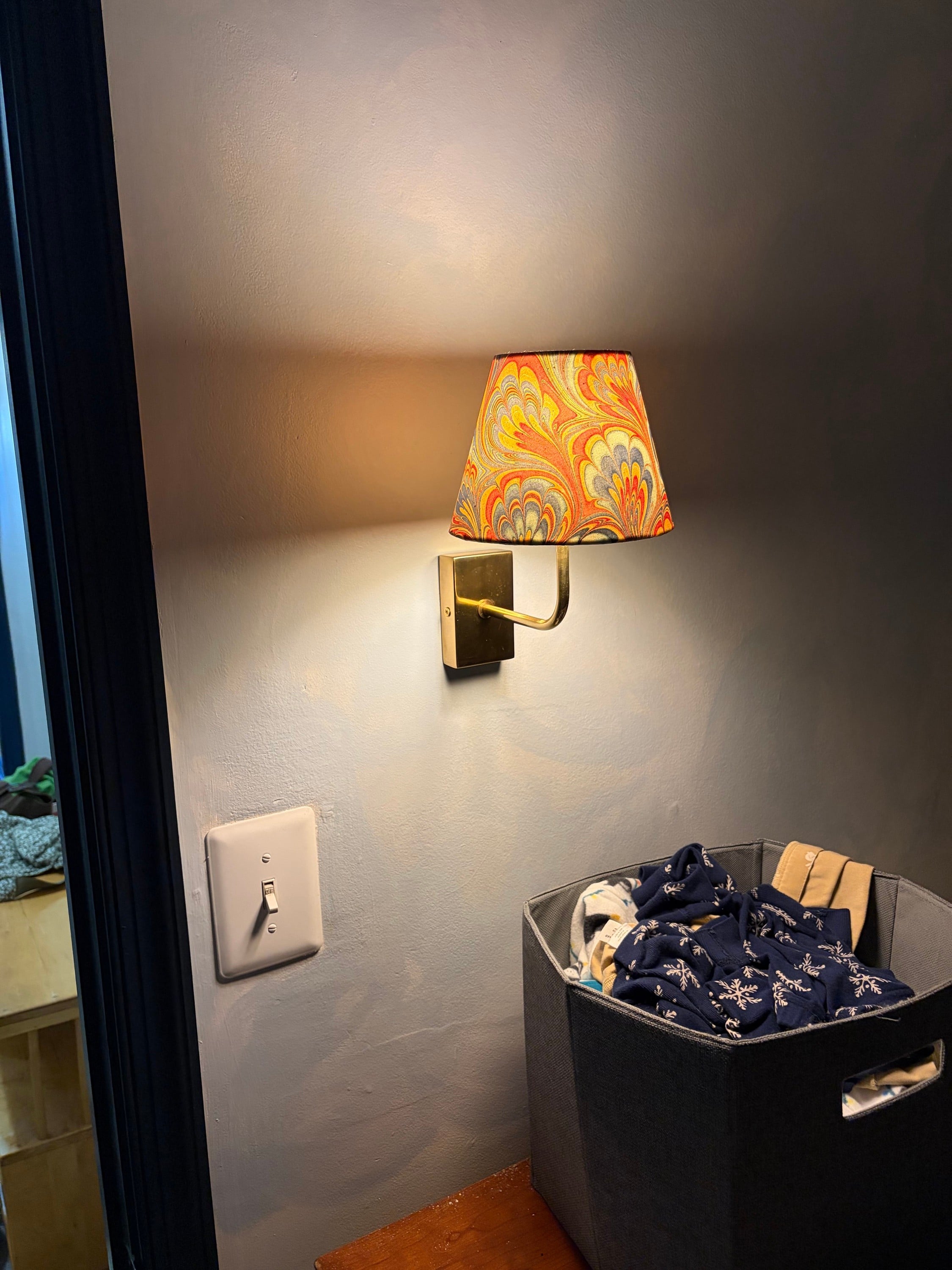 I got a Pooky sconce and it’s a cutie
