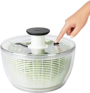 OXO Good Grips Salad Spinner & Colander 4.0 with Non-Skid Base - Macy's