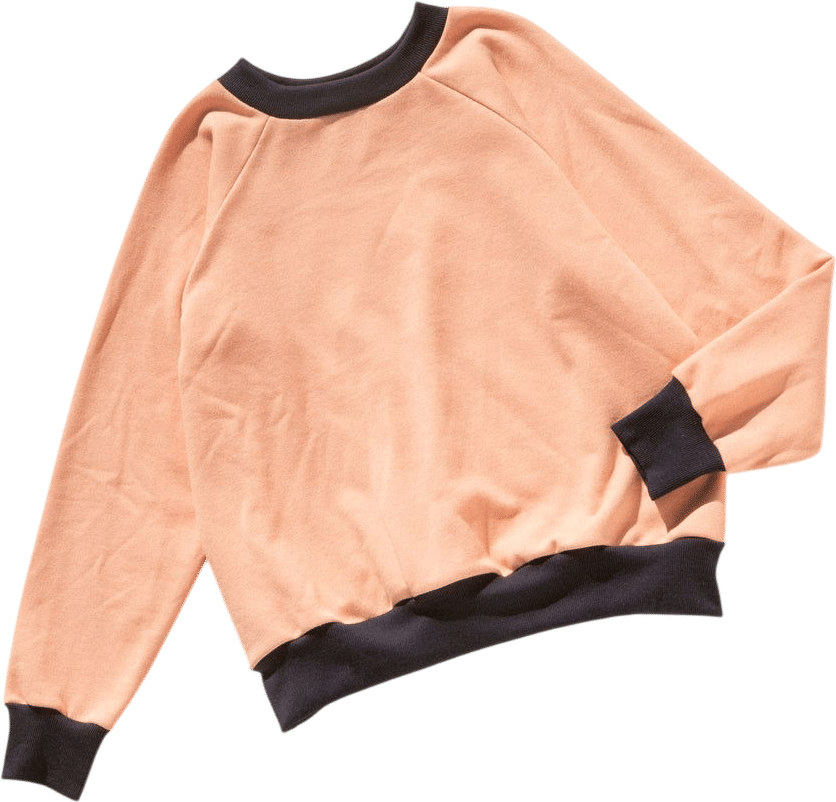 Rory Sweatshirt - Coral/Navy