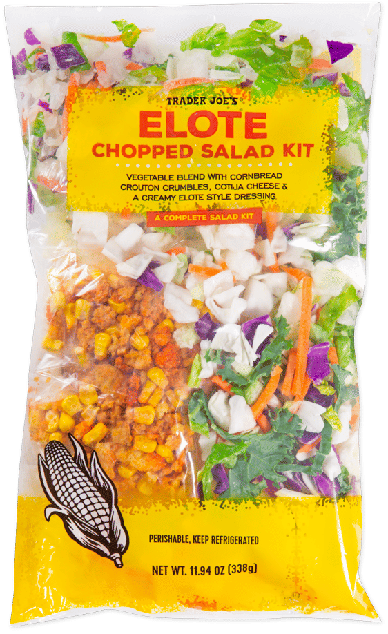trader joe’s elote salad taco bowl