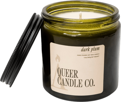 Dark Plum Soy Candle