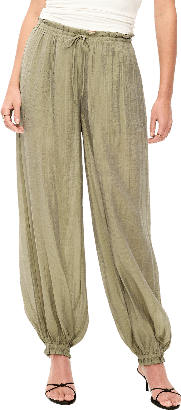 Old Navy High-Waisted Sheer Chiffon Harem Pants