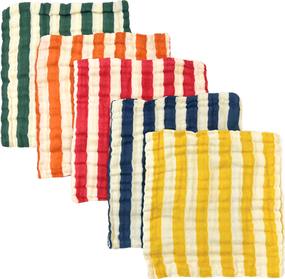 Organic Cotton Wash Cloths (5 Pack)