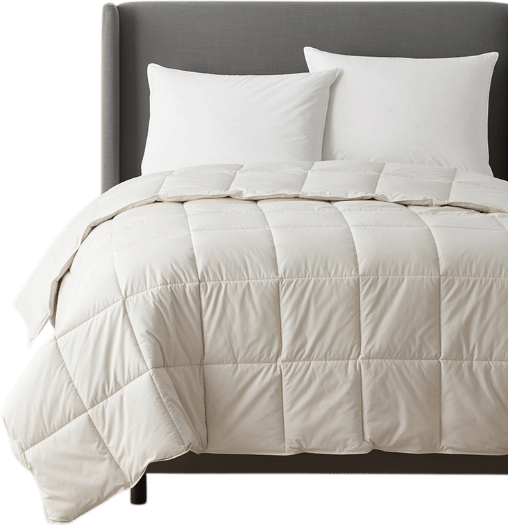 All Seasons Wool Comforter - Natural, King/Cal King