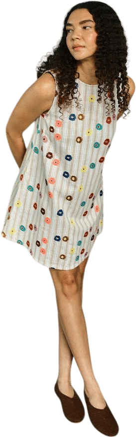 Kaia Dress in Fresco