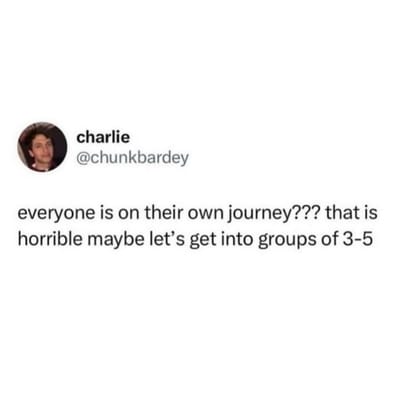 Everyone Is on Their Own Journey Mood Board