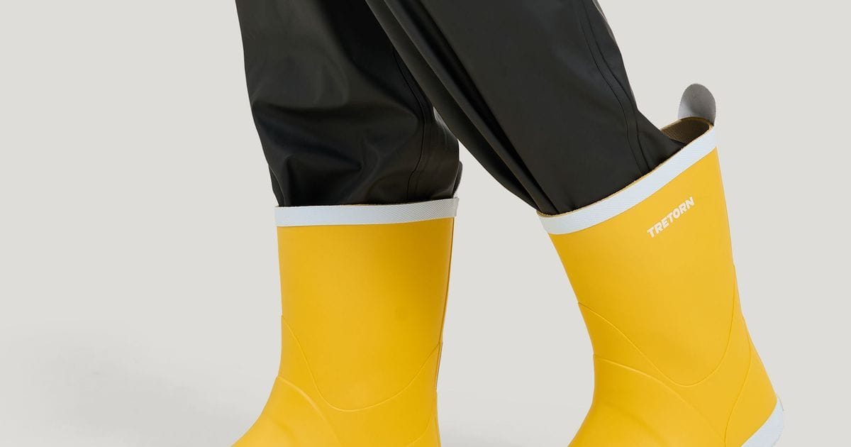 Yellow Rubber Boots