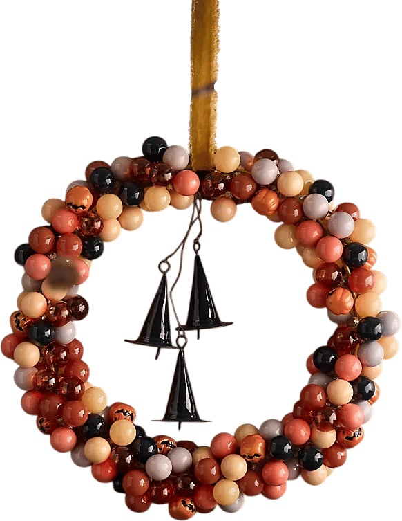 Mini Halloween Ornament Wreath